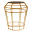 Noosa & Co. Living Zariah Mirror Top and Geometric Base Table House of Isabella UK