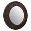 Noosa & Co. Mirrors Akola Copper Finish Round Wall Mirror House of Isabella UK
