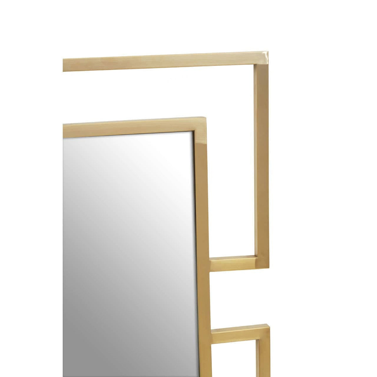 Noosa & Co. Mirrors Allure Brushed Gold Small Wall Mirror House of Isabella UK