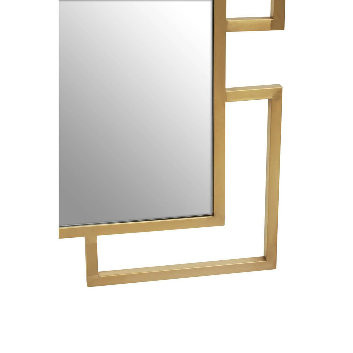 Noosa & Co. Mirrors Allure Brushed Gold Small Wall Mirror House of Isabella UK