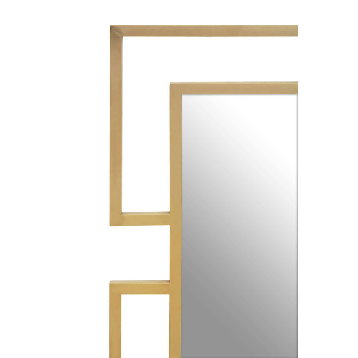 Noosa & Co. Mirrors Allure Brushed Gold Small Wall Mirror House of Isabella UK