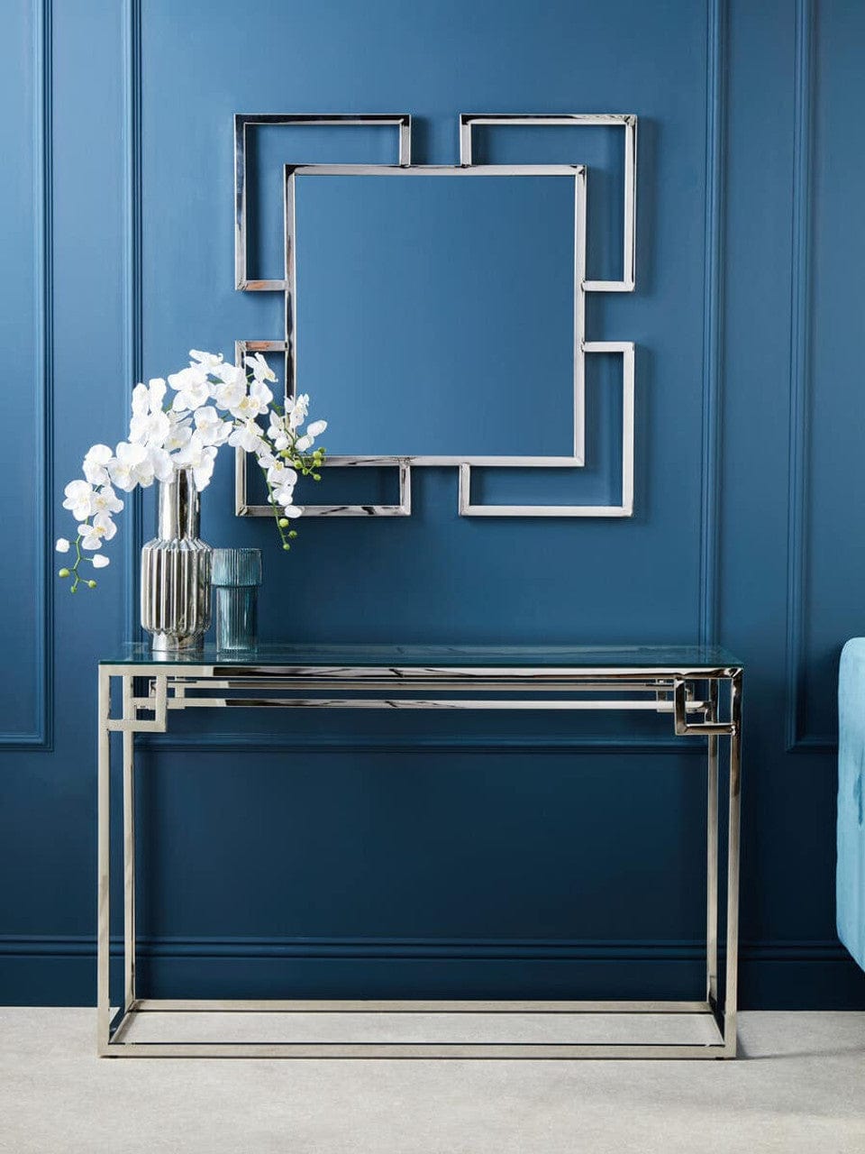 Noosa & Co. Mirrors Allure Silver Small Wall Mirror House of Isabella UK