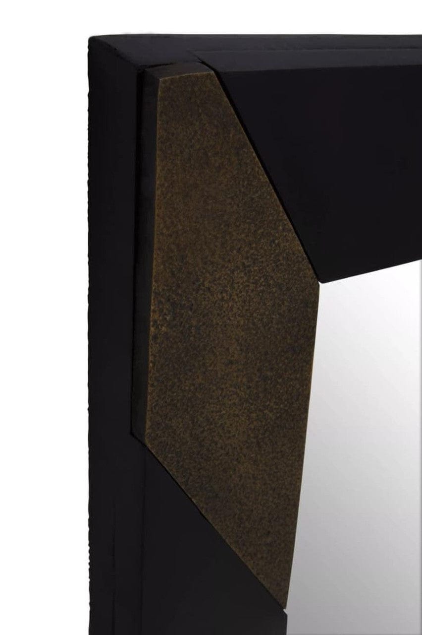 Noosa & Co. Mirrors Aris Black and Gold Wall Mirror House of Isabella UK