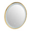 Noosa & Co. Mirrors Avelino Illuminated LED Gold Round Mirror House of Isabella UK