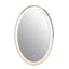 Noosa & Co. Mirrors Avelino Illuminated LED Silver Oval Mirror House of Isabella UK