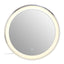 Noosa & Co. Mirrors Avelino Illuminated LED Silver Round Mirror House of Isabella UK