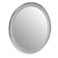 Noosa & Co. Mirrors Avelino Illuminated LED Silver Round Mirror House of Isabella UK