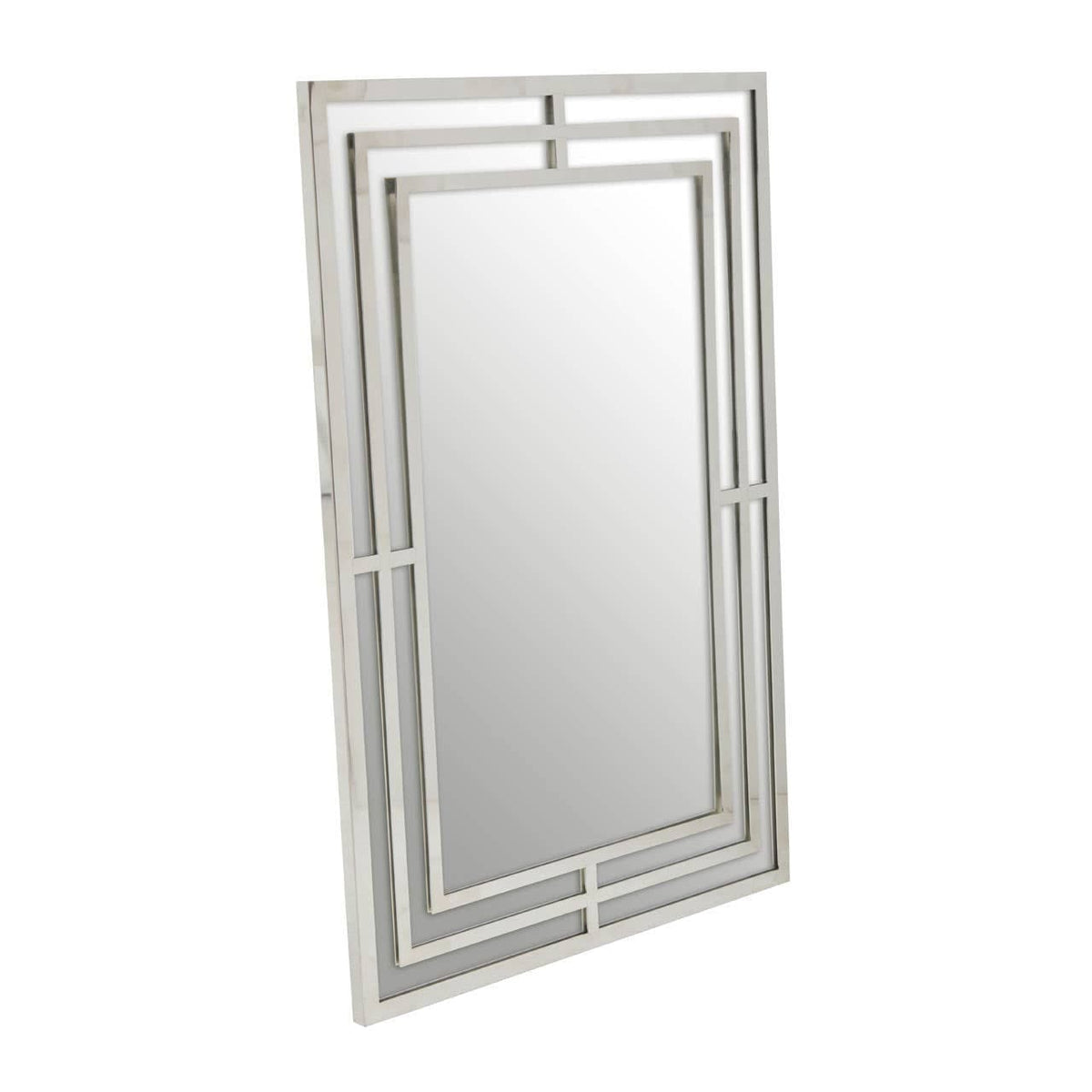Noosa & Co. Mirrors Avelino Silver Frame Wall Mirror House of Isabella UK