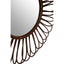 Noosa & Co. Mirrors Batu Rattan Black Circular Wall Mirror House of Isabella UK