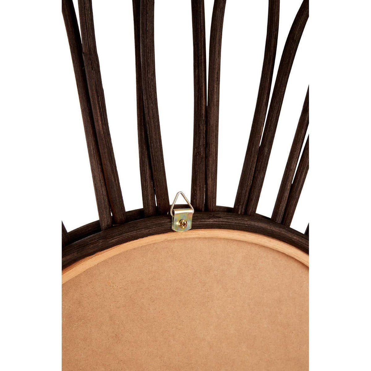 Noosa & Co. Mirrors Batu Rattan Black Circular Wall Mirror House of Isabella UK