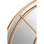 Noosa & Co. Mirrors Beauly Gold Finish Round Wall Mirror House of Isabella UK