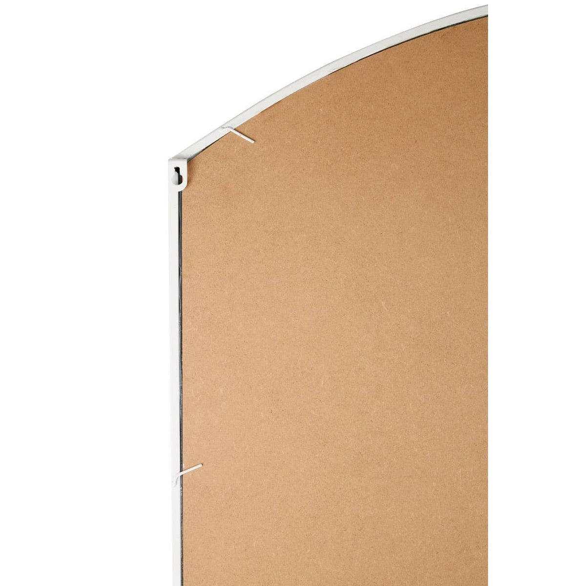 Noosa & Co. Mirrors Claren Matt White Window Pane Wall Mirror House of Isabella UK