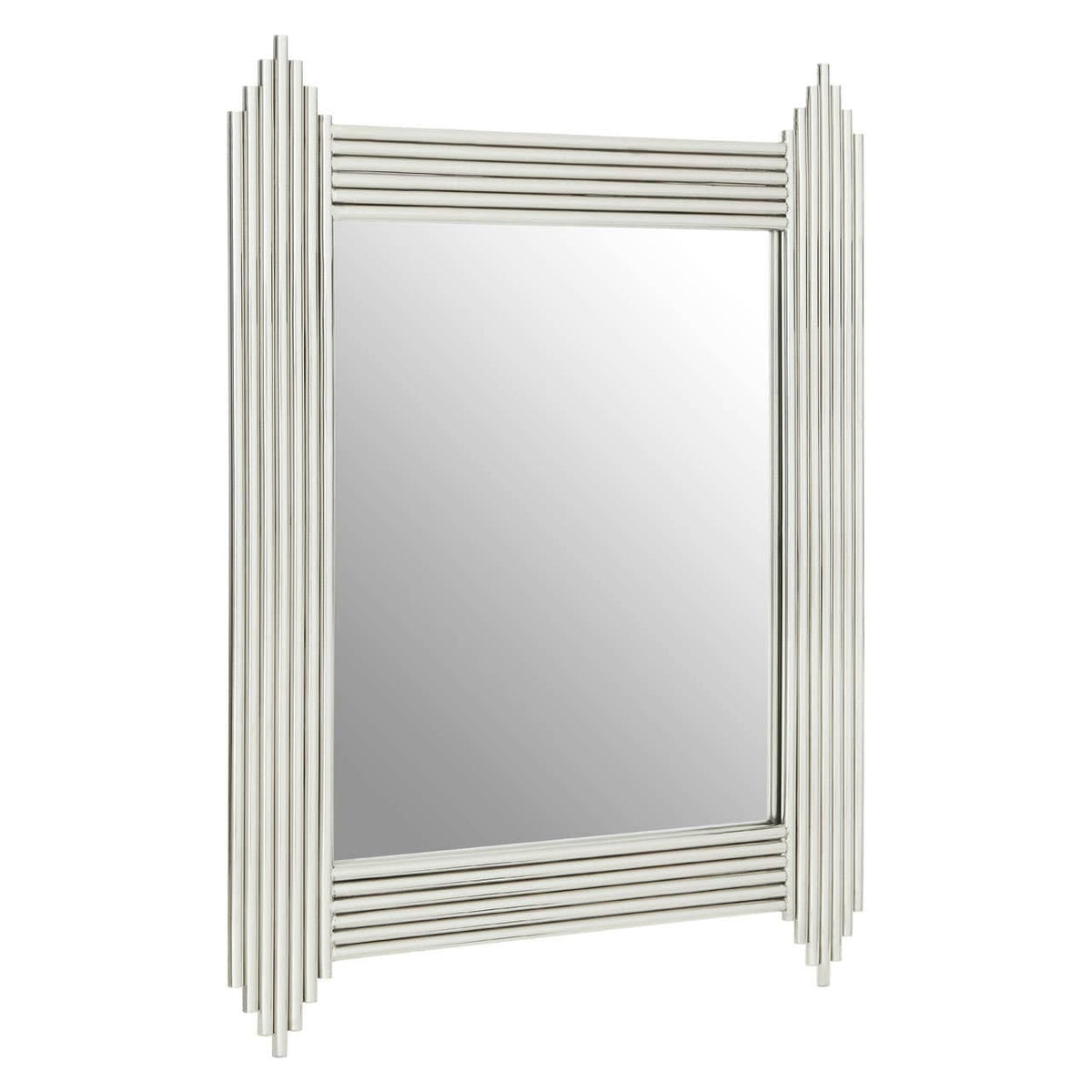 Noosa & Co. Mirrors Clarice Stainless Steel Frame Wall Mirror House of Isabella UK
