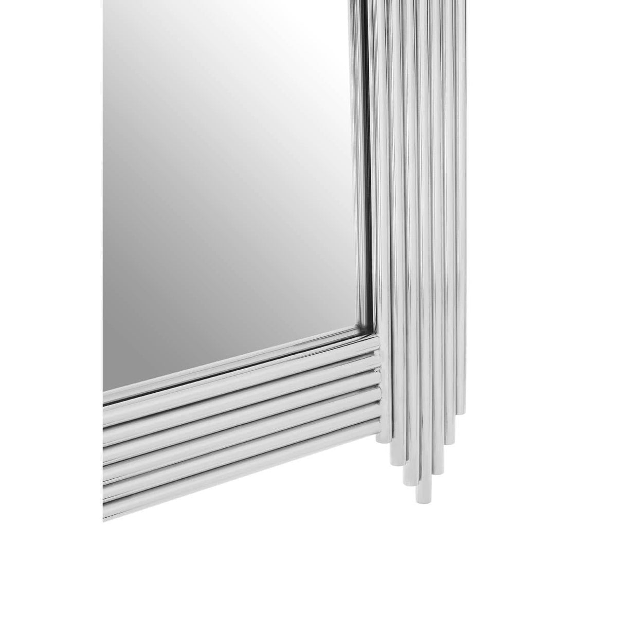 Noosa & Co. Mirrors Clarice Stainless Steel Frame Wall Mirror House of Isabella UK
