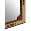 Noosa & Co. Mirrors Columbus Canvas And Leather Trim Wall Mirror House of Isabella UK