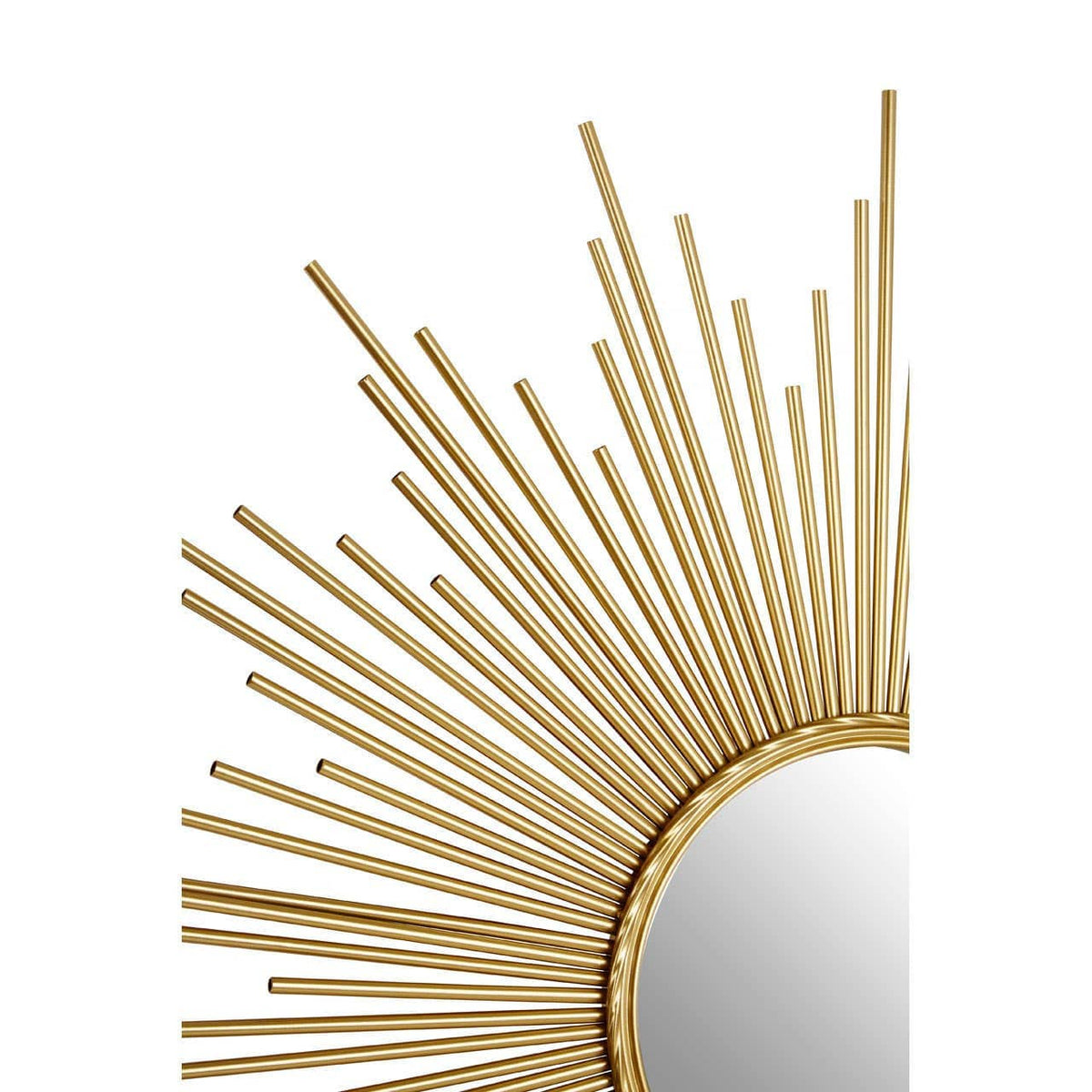 Noosa & Co. Mirrors Cristal Wall Mirror with Gold Finish Frame House of Isabella UK