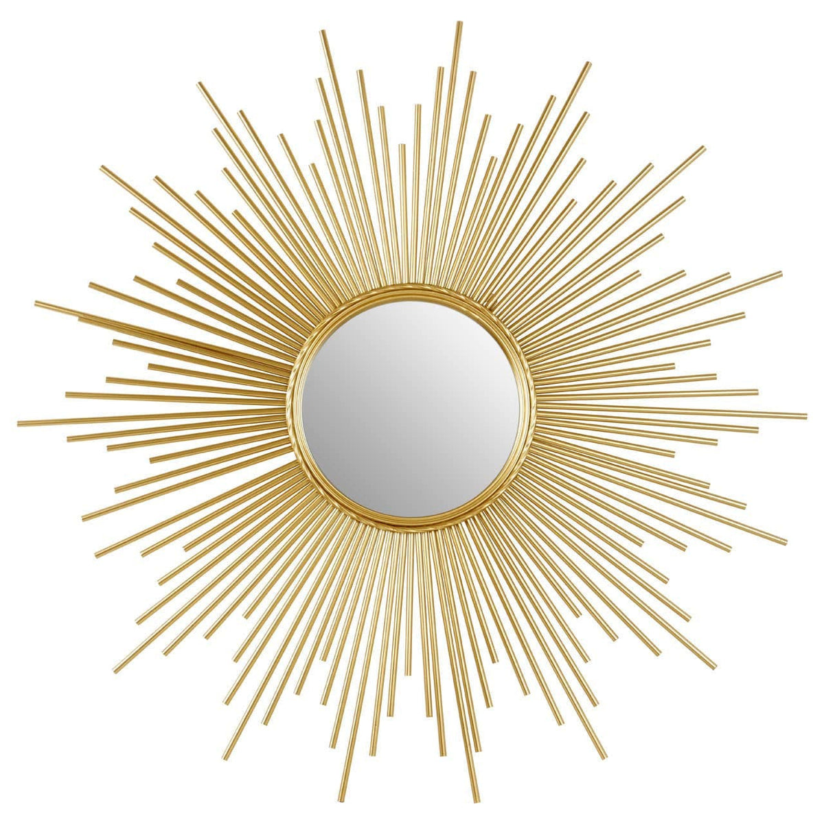 Noosa & Co. Mirrors Cristal Wall Mirror with Gold Finish Frame House of Isabella UK