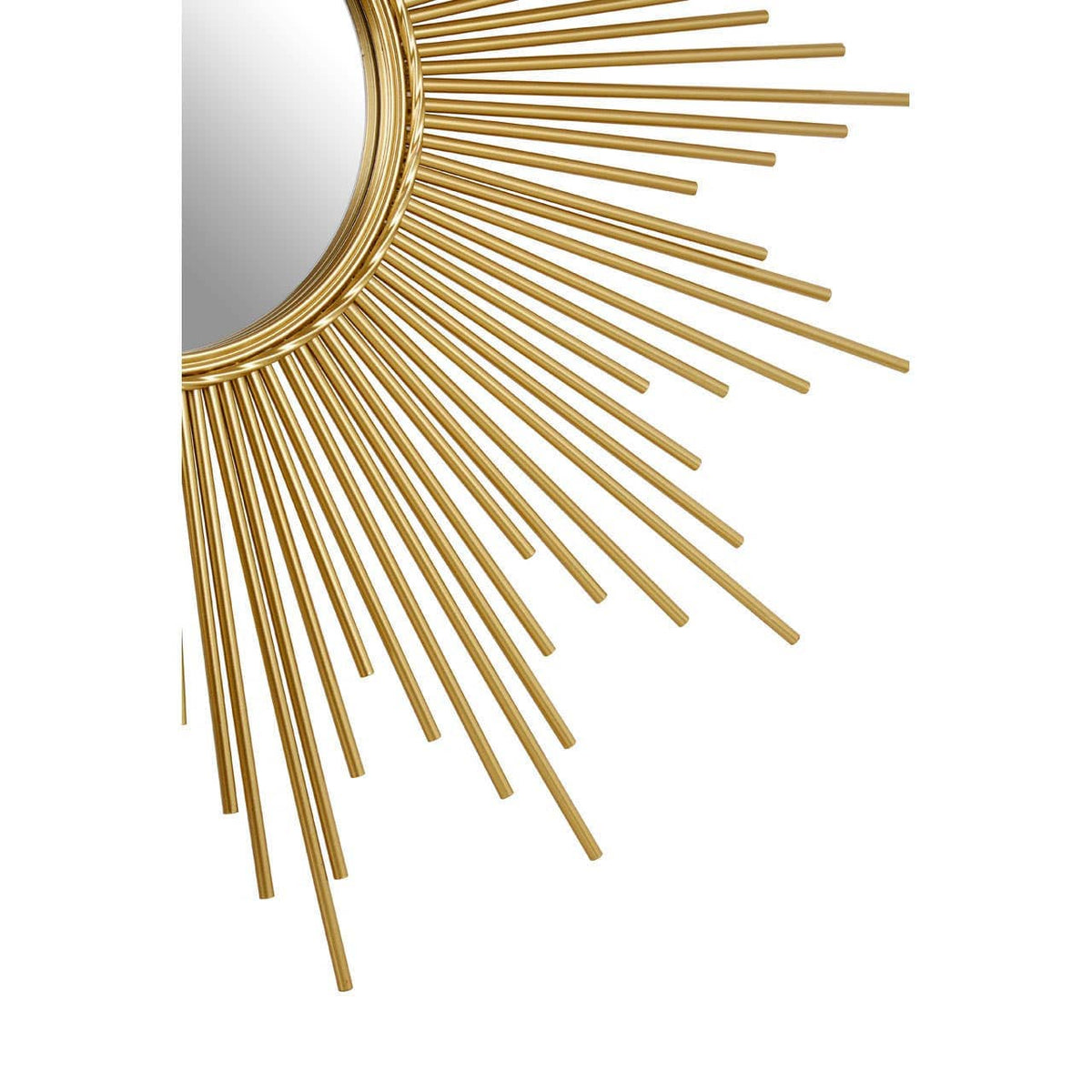 Noosa & Co. Mirrors Cristal Wall Mirror with Gold Finish Frame House of Isabella UK