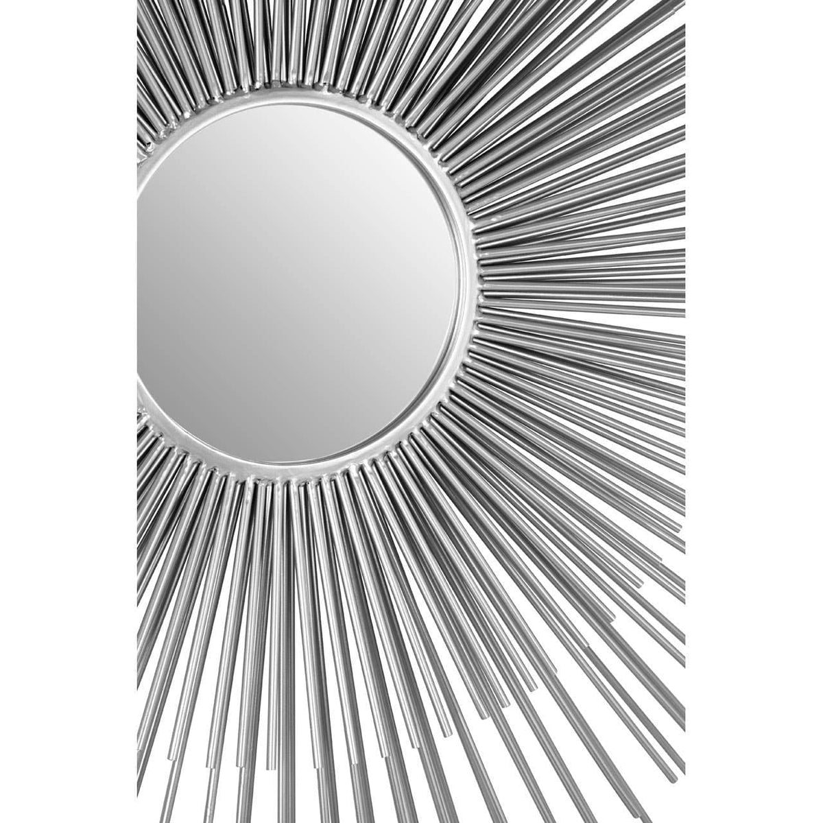 Noosa & Co. Mirrors Cristi Silver Finish Wall Mirror House of Isabella UK