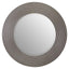 Noosa & Co. Mirrors Dervio Grey Ribbed Round Wall Mirror House of Isabella UK