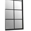 Noosa & Co. Mirrors Descartes Black Large Grid Wall Mirror House of Isabella UK