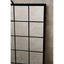 Noosa & Co. Mirrors Descartes Black Large Grid Wall Mirror House of Isabella UK