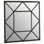 Noosa & Co. Mirrors Descartes Black Metal Frame Wall Mirror House of Isabella UK