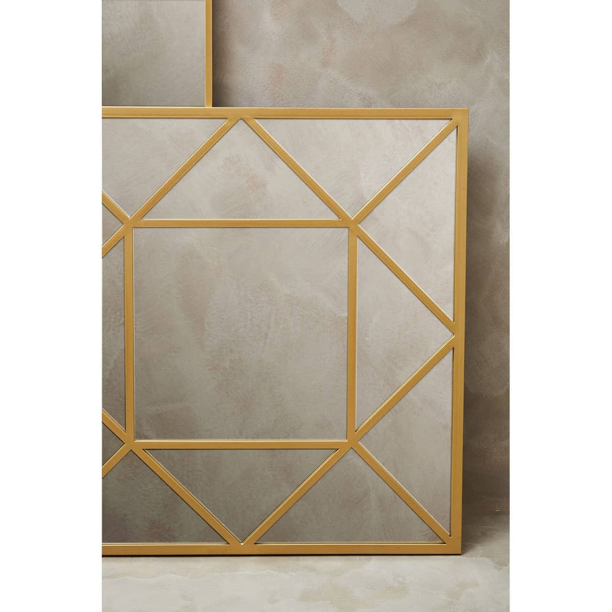 Noosa & Co. Mirrors Descartes Gold Frame Wall Mirror House of Isabella UK