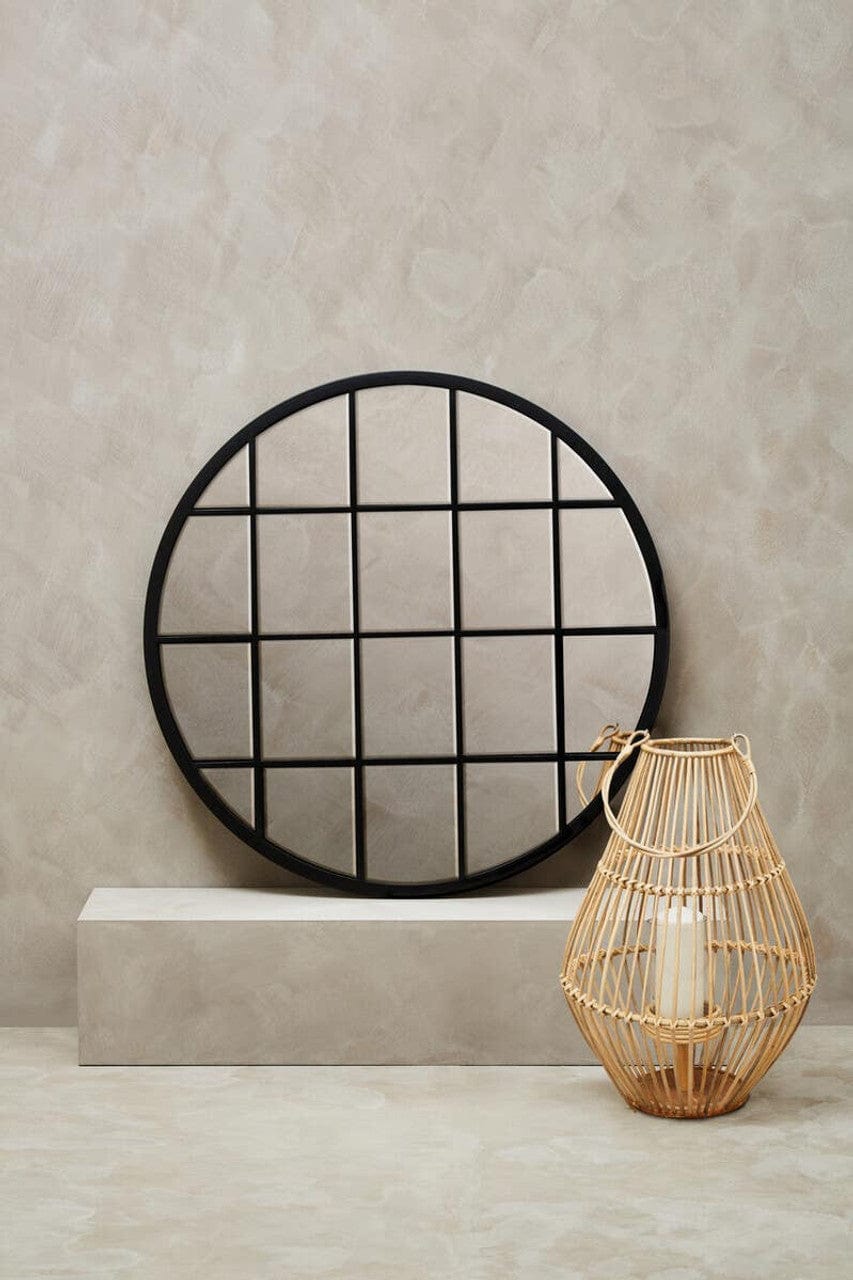 Noosa & Co. Mirrors Descartes Round Metal Wall Mirror House of Isabella UK