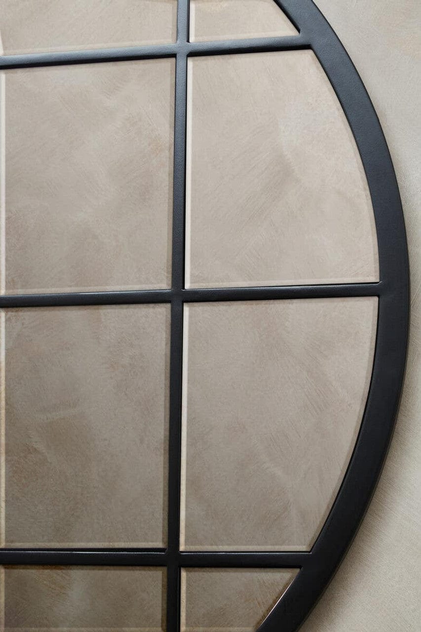 Noosa & Co. Mirrors Descartes Round Metal Wall Mirror House of Isabella UK