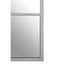Noosa & Co. Mirrors Descartes Square Design Silver Finish Frame Wall Mirror House of Isabella UK