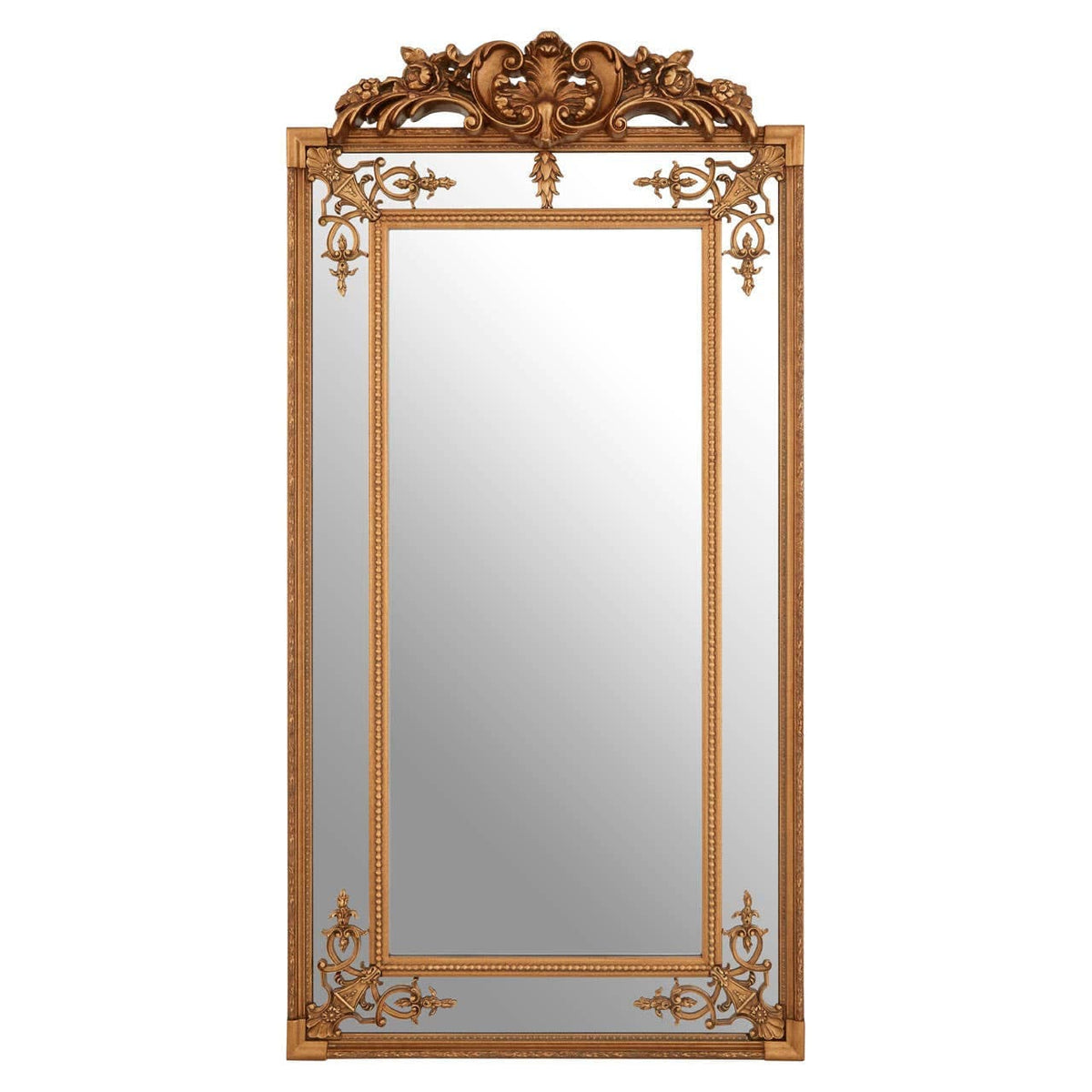 Noosa & Co. Mirrors Deymonte Ornate Mirror with Gold Finish House of Isabella UK