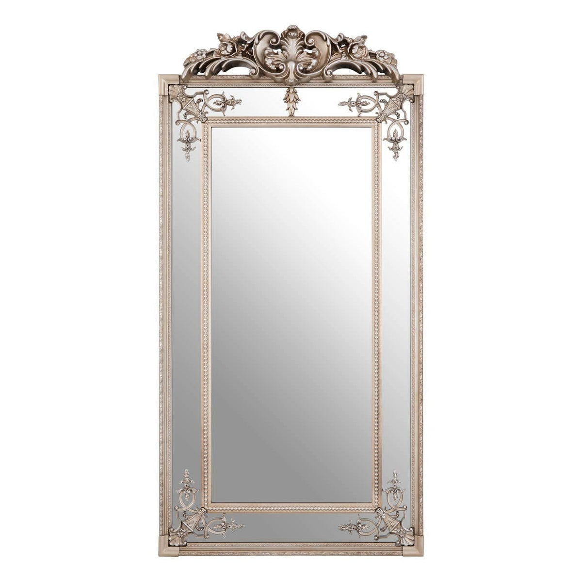 Noosa & Co. Mirrors Deymonte Ornate Wall Mirror with Champagne Finish House of Isabella UK