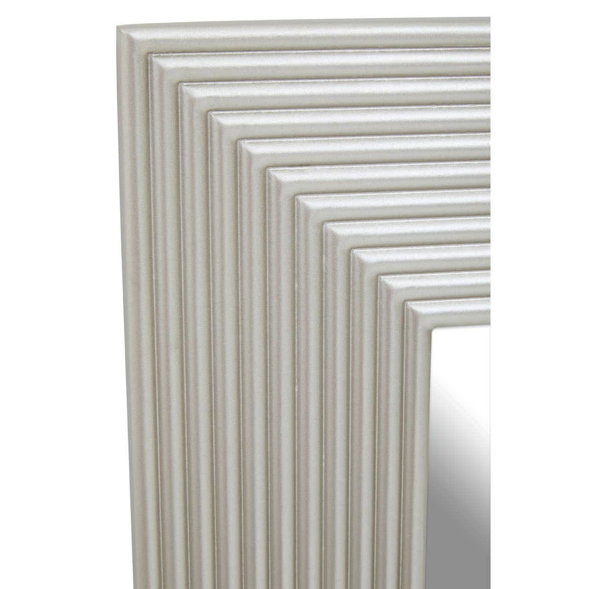 Noosa & Co. Mirrors Duvali Bevelled Edge Champagne Silver Wall Mirror House of Isabella UK