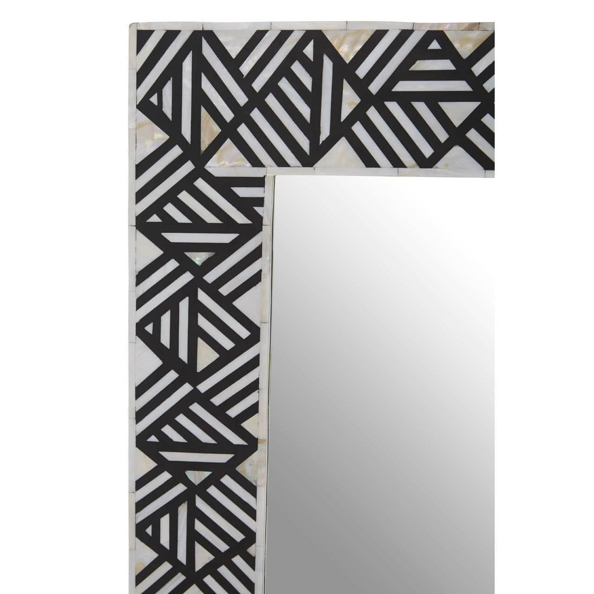 Noosa & Co. Mirrors Fusion Mother Of Pearl Wall Mirror House of Isabella UK