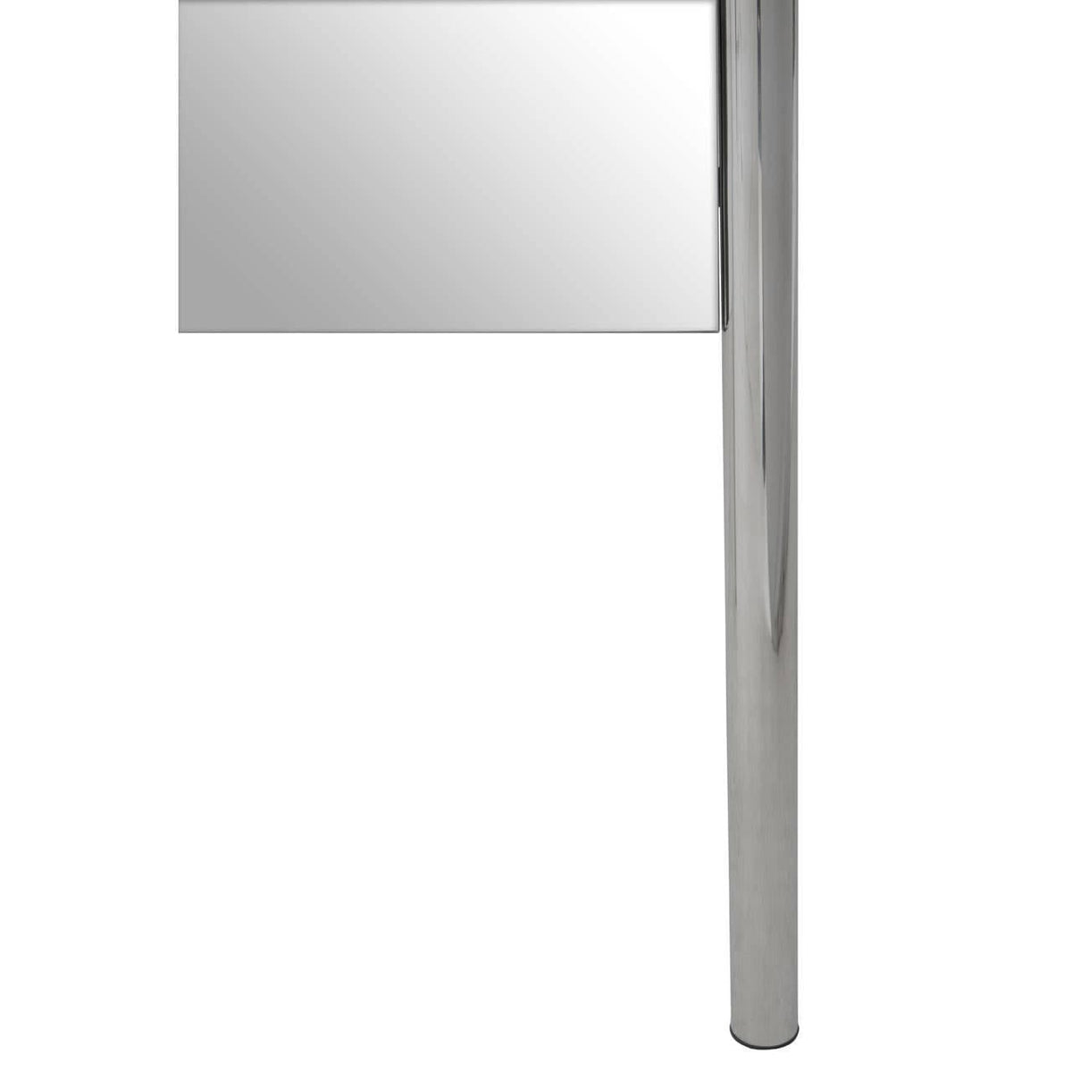 Noosa & Co. Mirrors Genoa Silver Finish Frame Floor Mirror House of Isabella UK