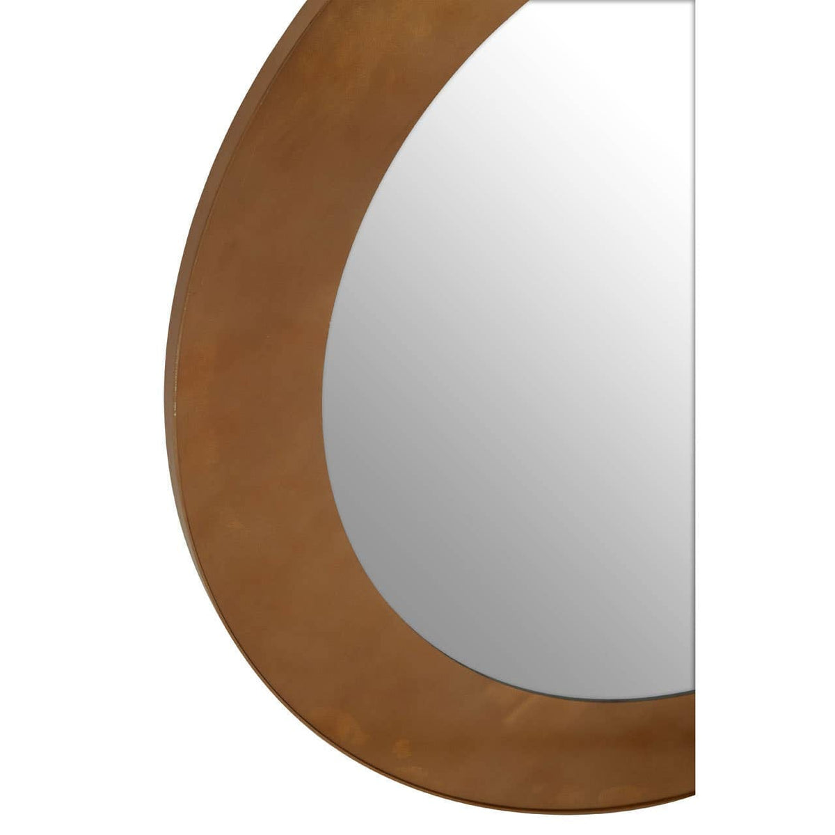 Noosa & Co. Mirrors Grenoble Brushed Gold Round Wall Mirror House of Isabella UK