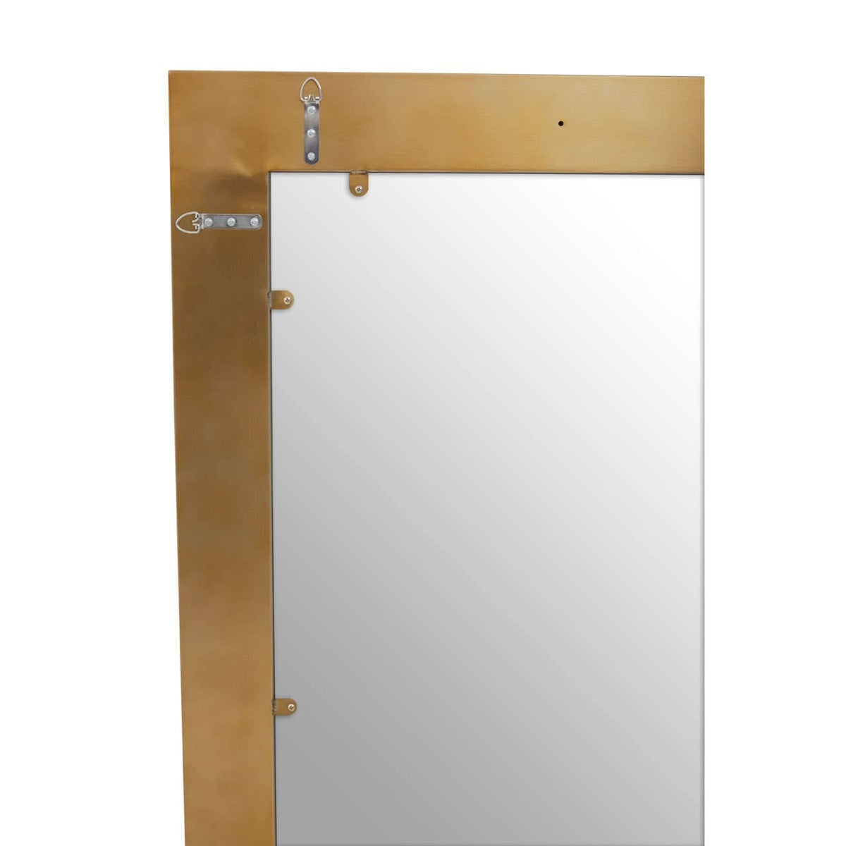 Noosa & Co. Mirrors Grenoble Gold Finish Rectangular Wall Mirror House of Isabella UK