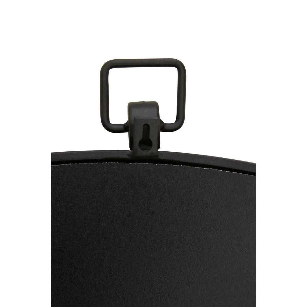 Noosa & Co. Mirrors Jacen Black Metal Frame Round Wall Mirror House of Isabella UK