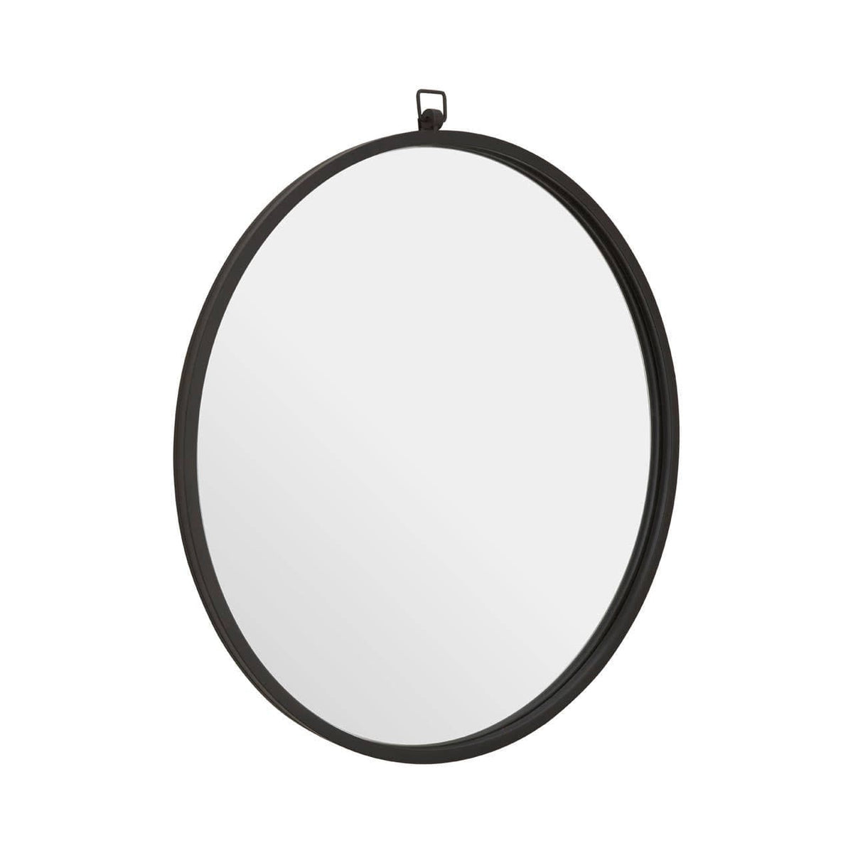 Noosa & Co. Mirrors Jacen Black Metal Frame Round Wall Mirror House of Isabella UK