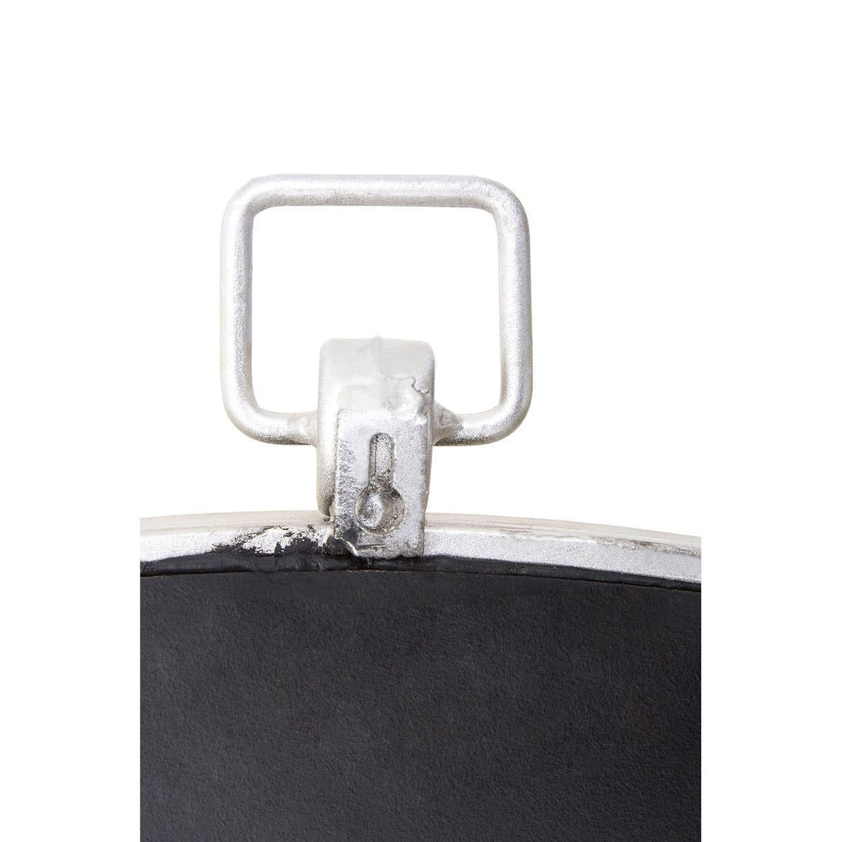 Noosa & Co. Mirrors Jacen Silver Metal Frame Round Wall Mirror House of Isabella UK