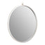 Noosa & Co. Mirrors Jacen Silver Metal Frame Round Wall Mirror House of Isabella UK