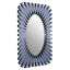 Noosa & Co. Mirrors Jade Grey Rectangular Sunburst Wall Mirror House of Isabella UK