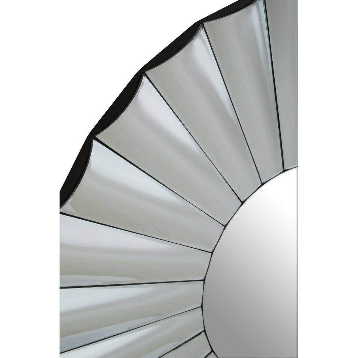 Noosa & Co. Mirrors Jade Round Silver Wall Mirror House of Isabella UK