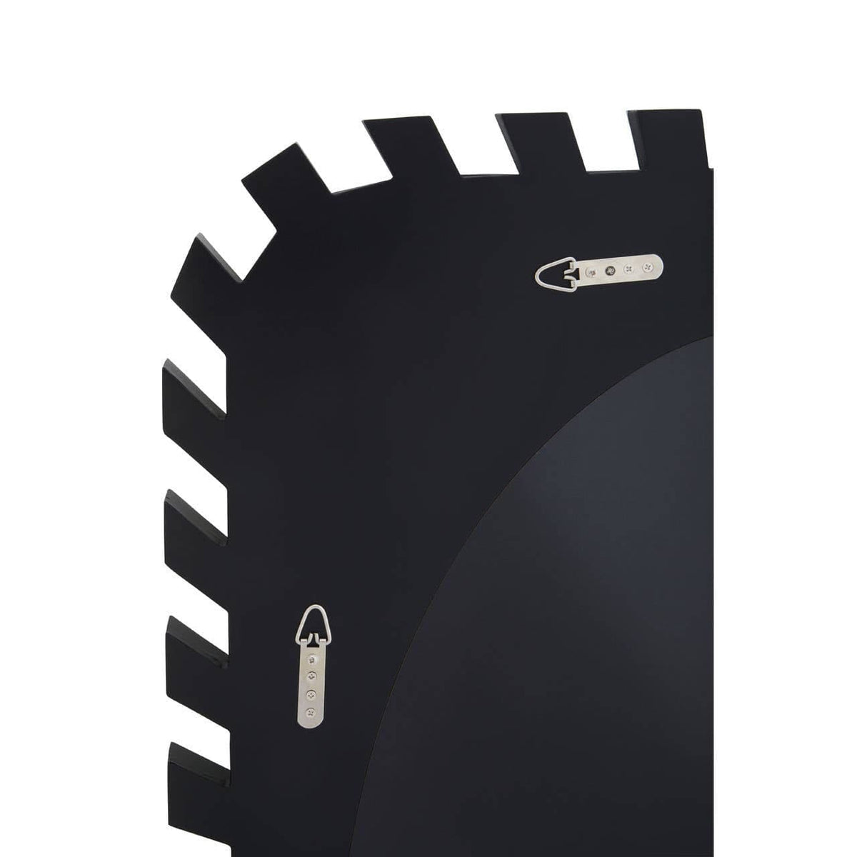 Noosa & Co. Mirrors Jade Silver Rectangular Sunburst Wall Mirror House of Isabella UK