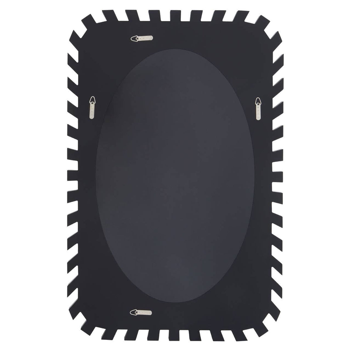 Noosa & Co. Mirrors Jade Silver Rectangular Sunburst Wall Mirror House of Isabella UK