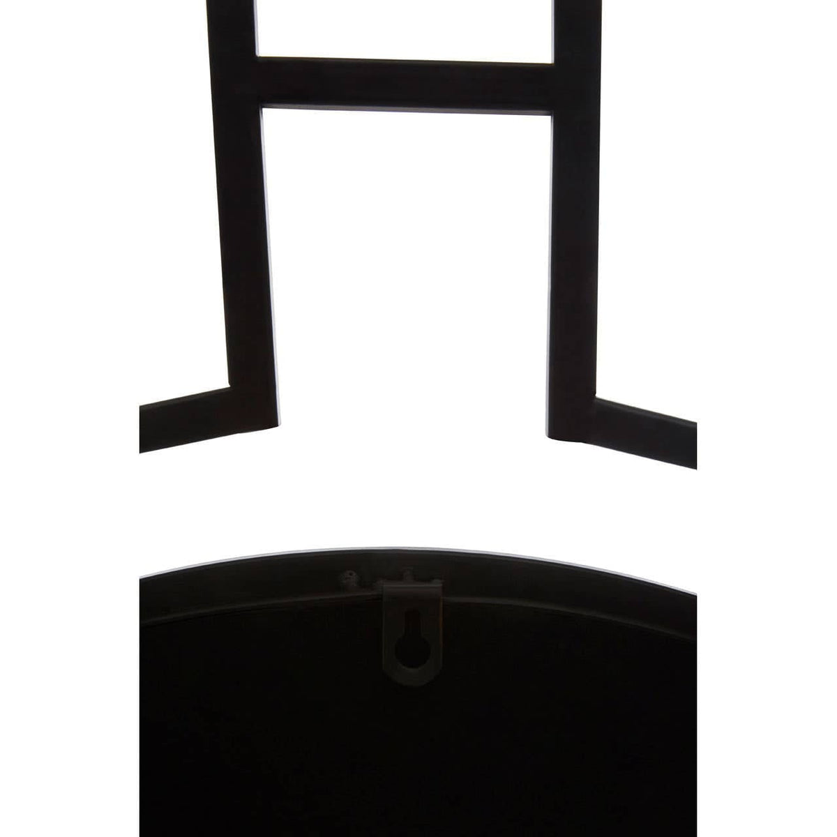 Noosa & Co. Mirrors Jalal Black Metal Frame Round Wall Mirror House of Isabella UK