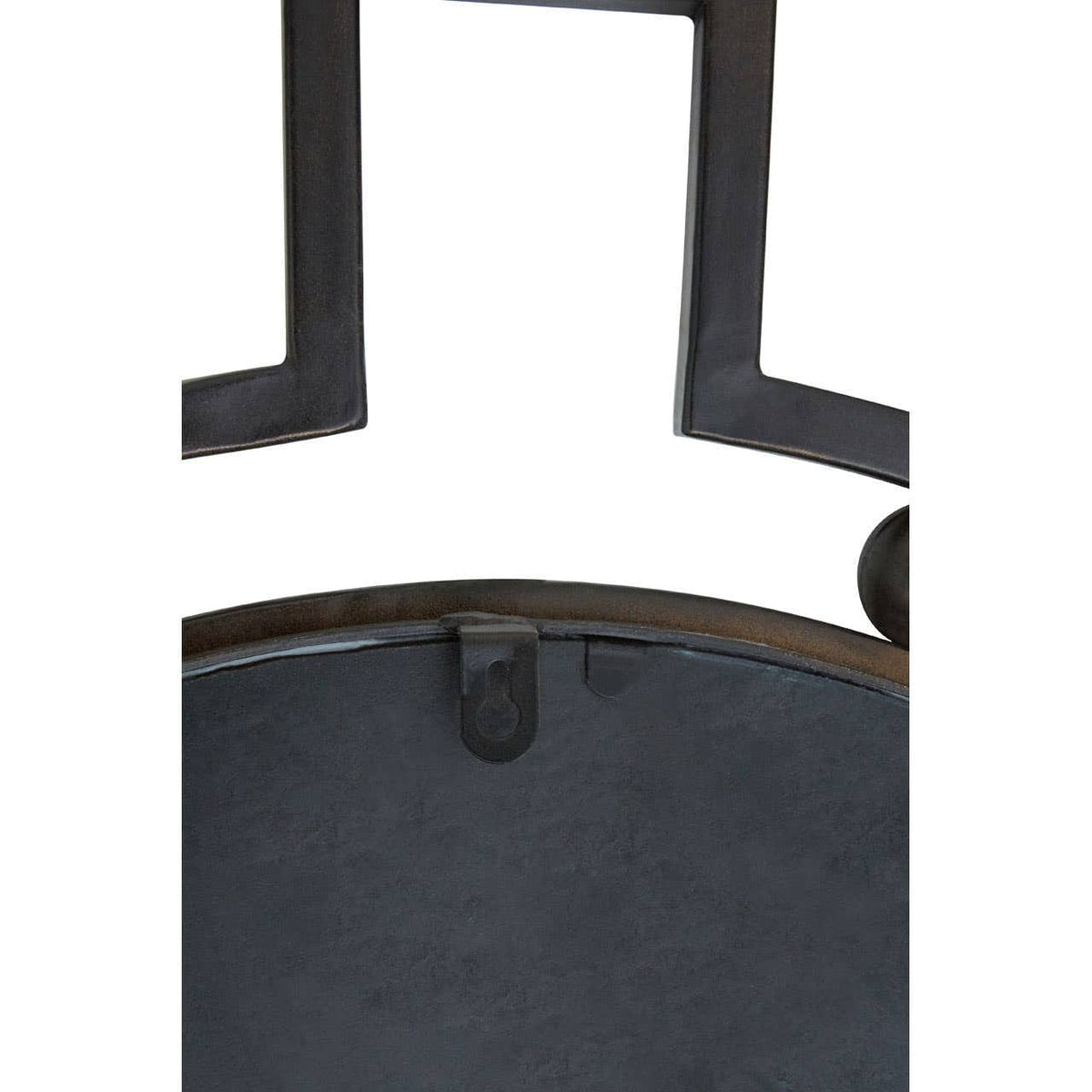 Noosa & Co. Mirrors Jalal Bronze Metal Frame Round Wall Mirror House of Isabella UK