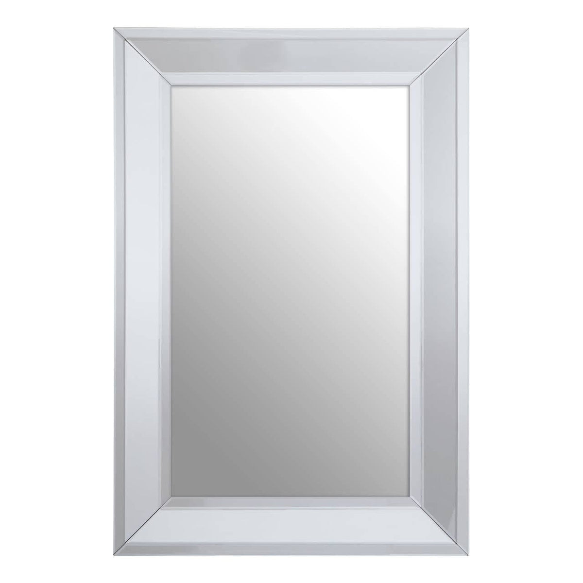 Noosa & Co. Mirrors Jensen Rectangular Silver Wall Mirror House of Isabella UK