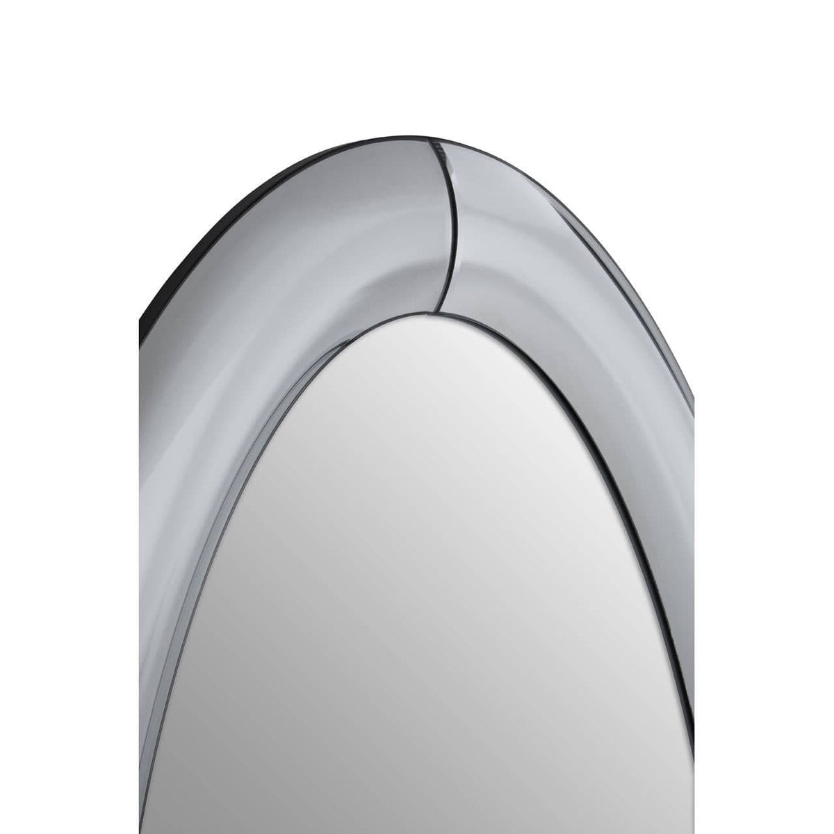 Noosa & Co. Mirrors Josie Silver Oval Wall Mirror House of Isabella UK
